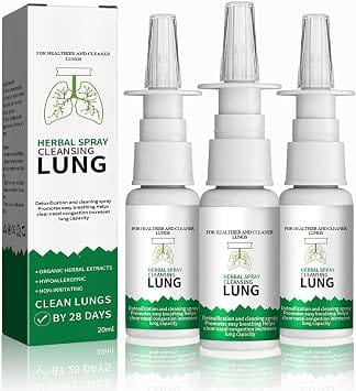 بخاخ تنظيف الرئتين العشبي (Herbal Spray Cleansing Lungs)